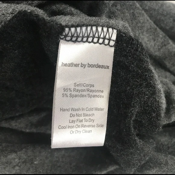 Heather by Bordeaux Gray Tunic Top - Picture 8 of 10